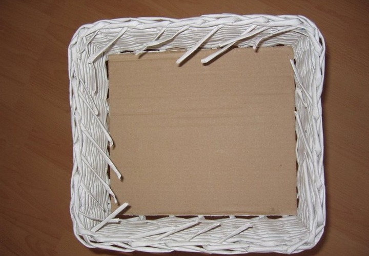 Плетение корзин из бумаги для начинающих