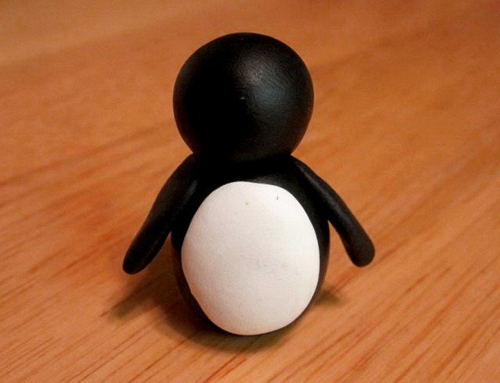 поделка пингвин