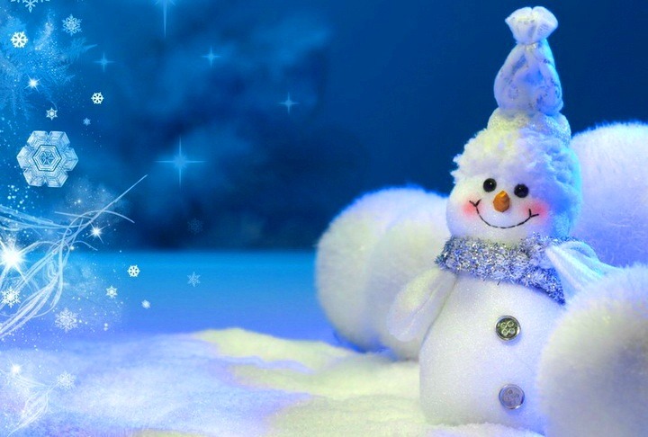 Новогодние поделки своими руками. Снеговик из ваты. Мастер-класс с пошаговыми фото