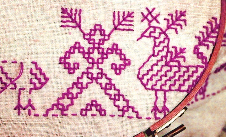 Схемы для вышивки крестом узоры и орнаменты
