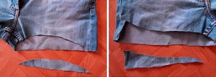джинсовые шорты