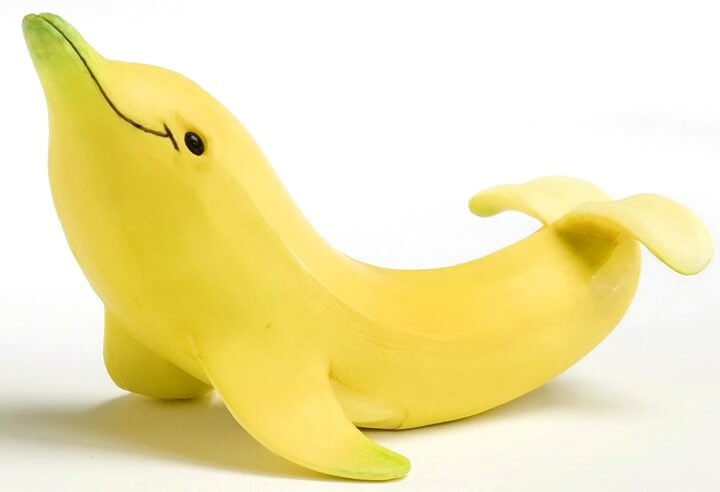 дельфин из банана