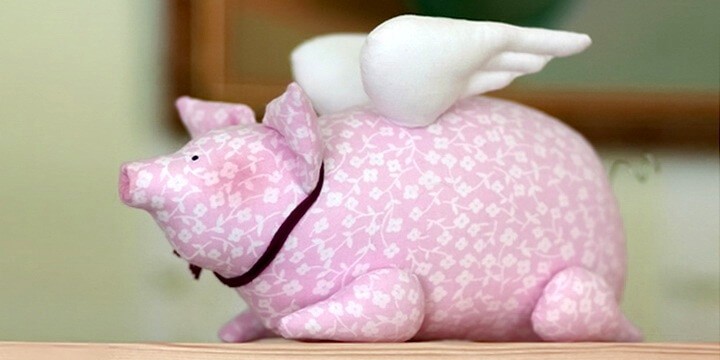 мягкая игрушка свинья